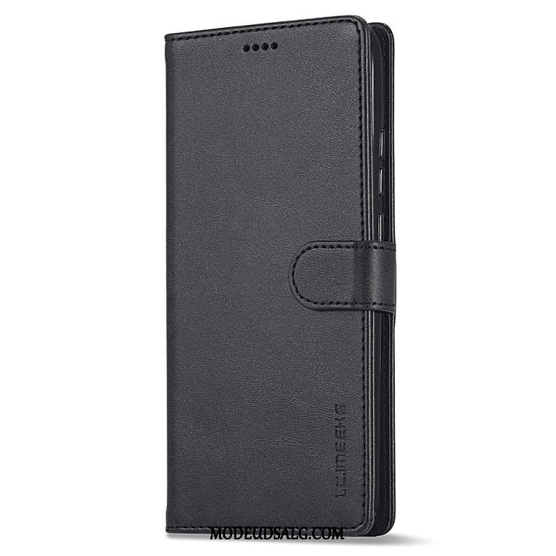 Flip Cover Xiaomi Redmi Note 12 4G Lædereffekt Lc.imeeke