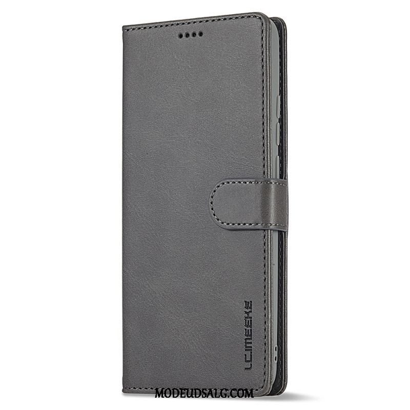 Flip Cover Xiaomi Redmi Note 12 4G Lædereffekt Lc.imeeke