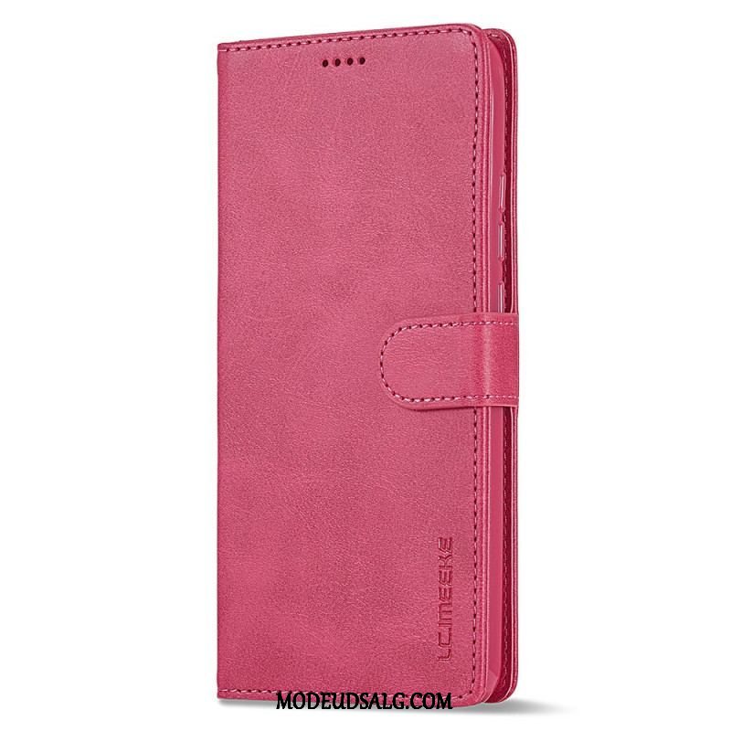 Flip Cover Xiaomi Redmi Note 12 4G Lædereffekt Lc.imeeke