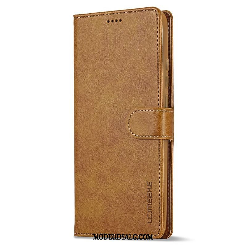 Flip Cover Xiaomi Redmi Note 12 4G Lædereffekt Lc.imeeke