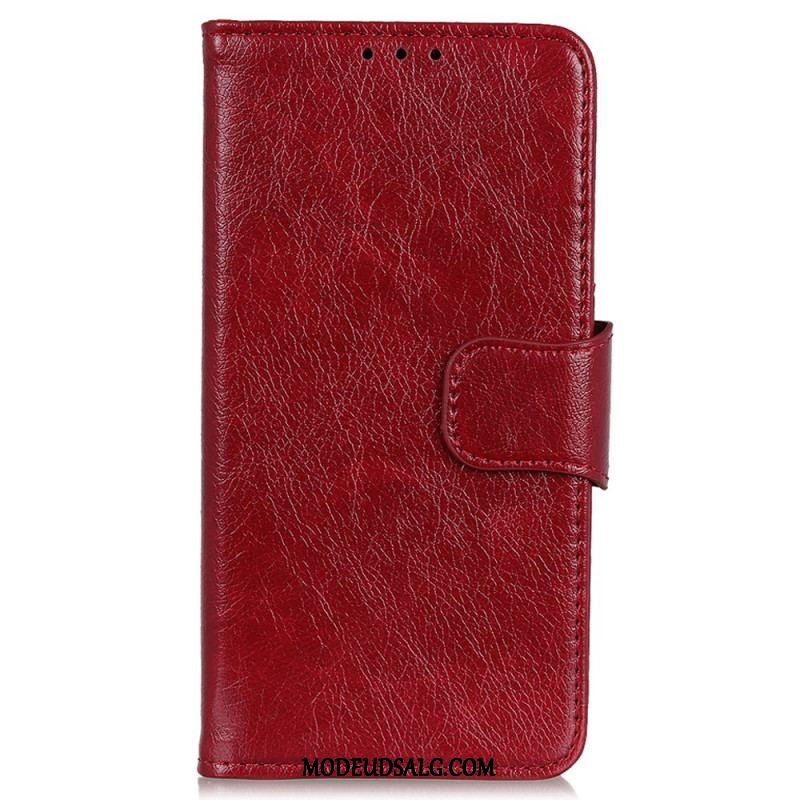 Flip Cover Xiaomi Redmi Note 12 4G Split Nappa Læder