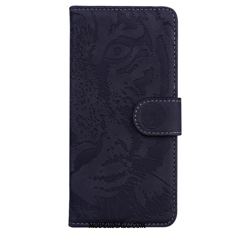 Flip Cover Xiaomi Redmi Note 12 4G Tiger Fodaftryk