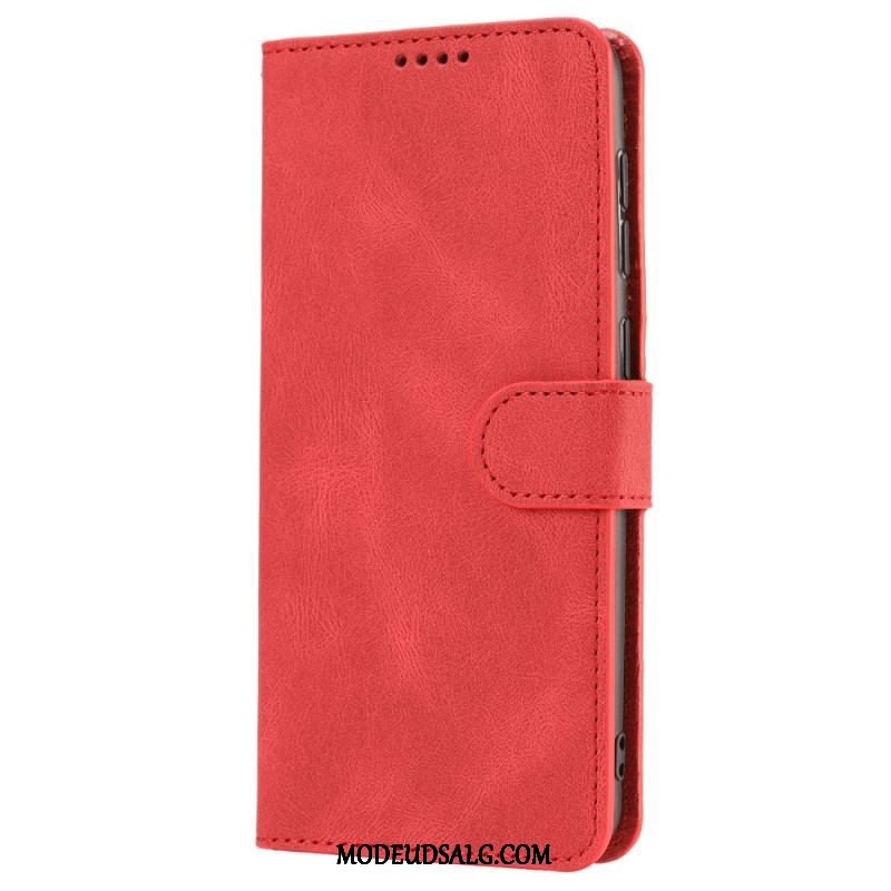 Flip Cover Xiaomi Redmi Note 12 5G Med Snor Retro Strappy