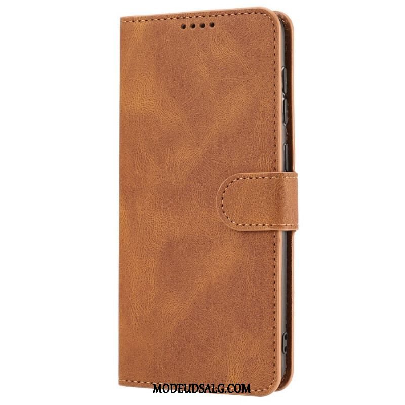 Flip Cover Xiaomi Redmi Note 12 5G Med Snor Retro Strappy