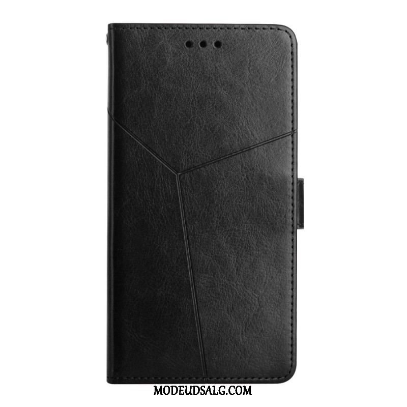 Flip Cover Xiaomi Redmi Note 12 5G Med Snor Y Strappy Design