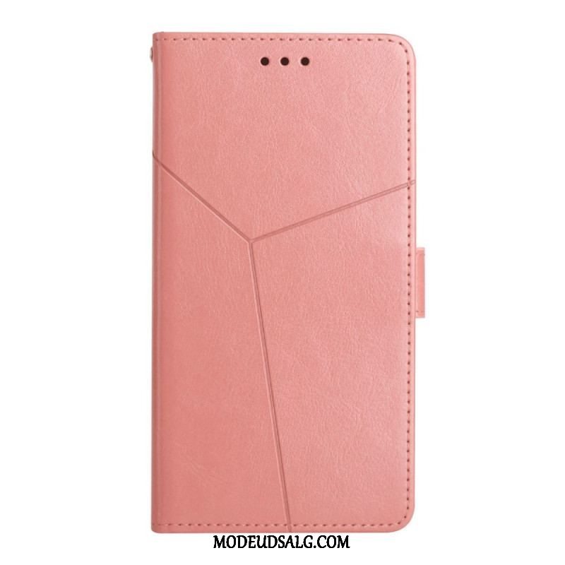 Flip Cover Xiaomi Redmi Note 12 5G Med Snor Y Strappy Design