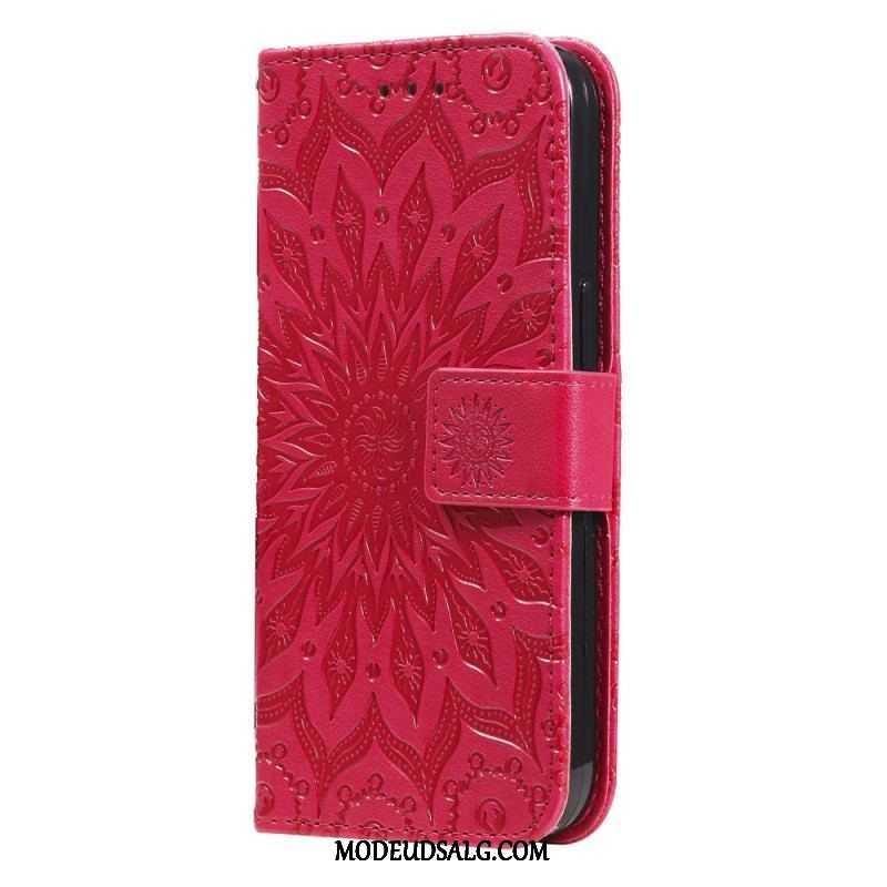 Flip Cover Xiaomi Redmi Note 12 5G Sol Med Snor