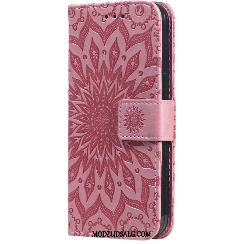 Flip Cover Xiaomi Redmi Note 12 5G Sol Med Snor