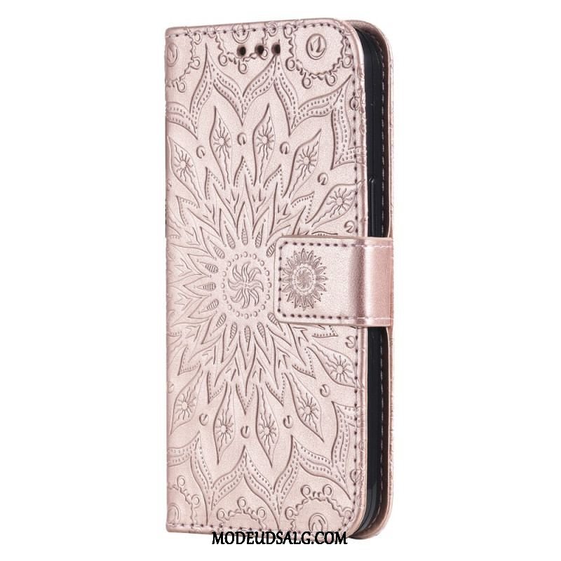 Flip Cover Xiaomi Redmi Note 12 5G Sol Med Snor