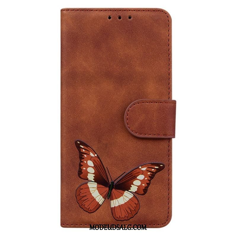 Flip Cover Xiaomi Redmi Note 12 5G Sommerfugle Design