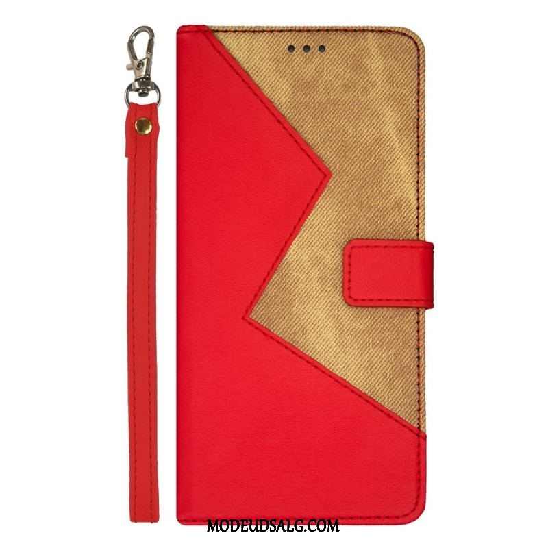 Flip Cover Xiaomi Redmi Note 12 5G Tofarvet Idewei