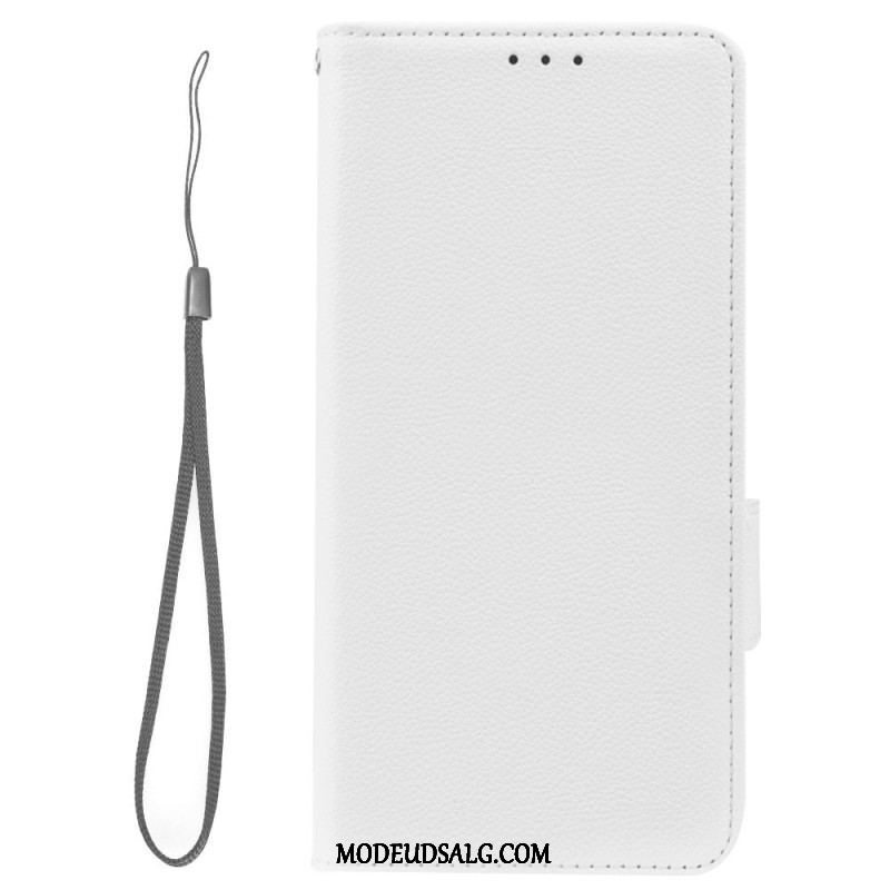 Flip Cover Xiaomi Redmi Note 12 5G Ultra Fin Litchi Stil