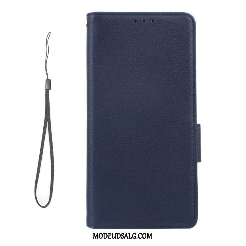 Flip Cover Xiaomi Redmi Note 12 5G Ultra Fin Litchi Stil