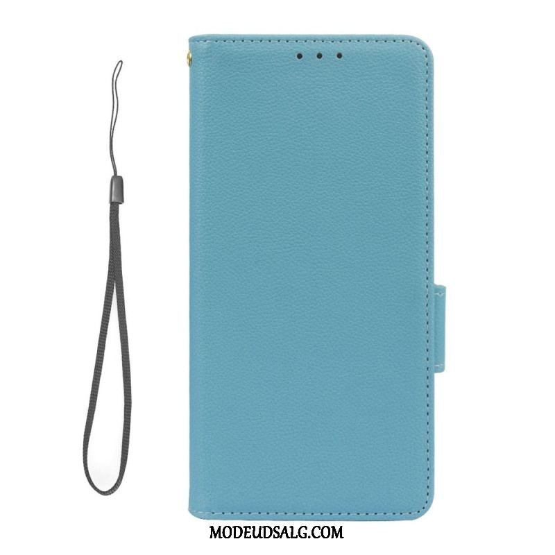 Flip Cover Xiaomi Redmi Note 12 5G Ultra Fin Litchi Stil