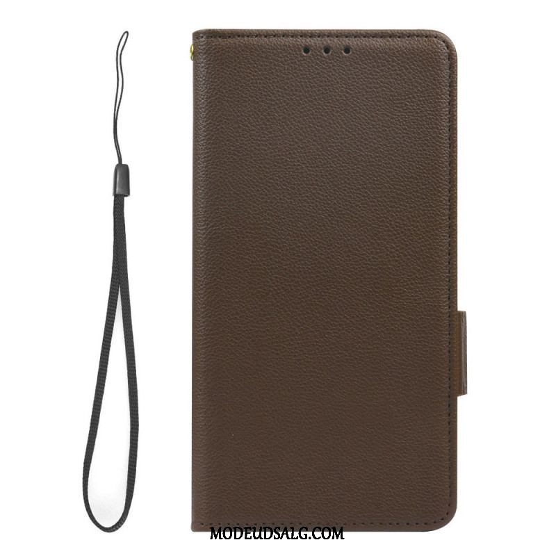 Flip Cover Xiaomi Redmi Note 12 5G Ultra Fin Litchi Stil