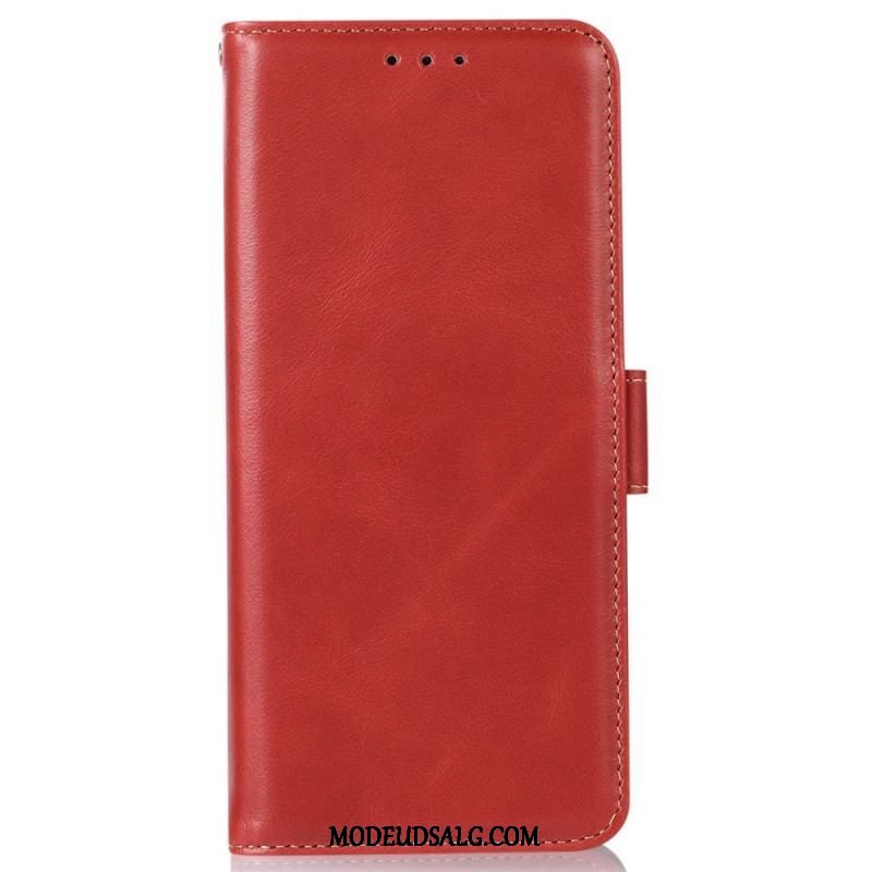 Flip Cover Xiaomi Redmi Note 12 5G Ægte Læder Rfid-funktion