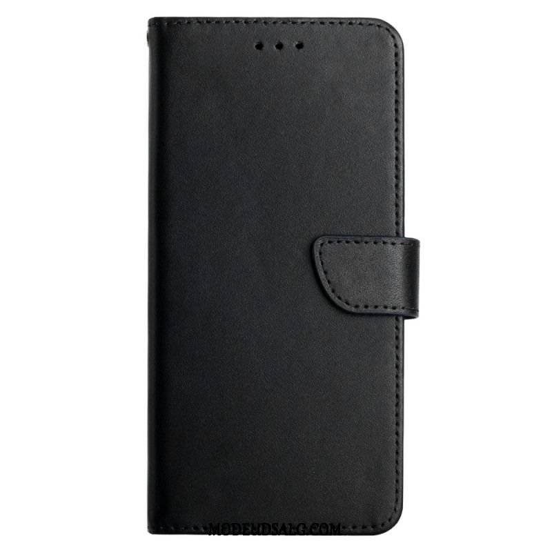 Flip Cover Xiaomi Redmi Note 12 5G Ægte Nappa Læder