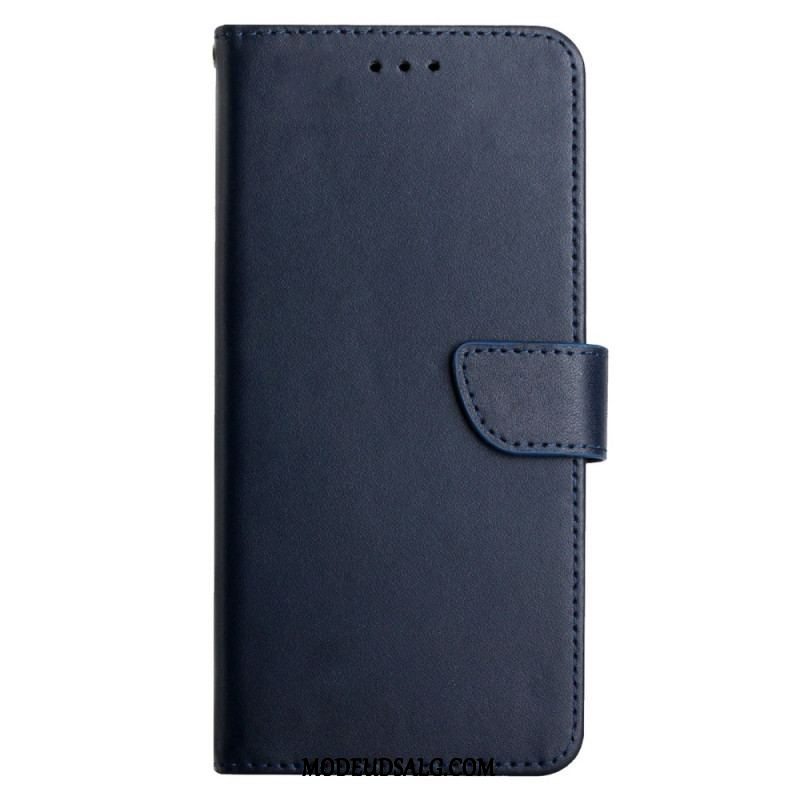 Flip Cover Xiaomi Redmi Note 12 5G Ægte Nappa Læder