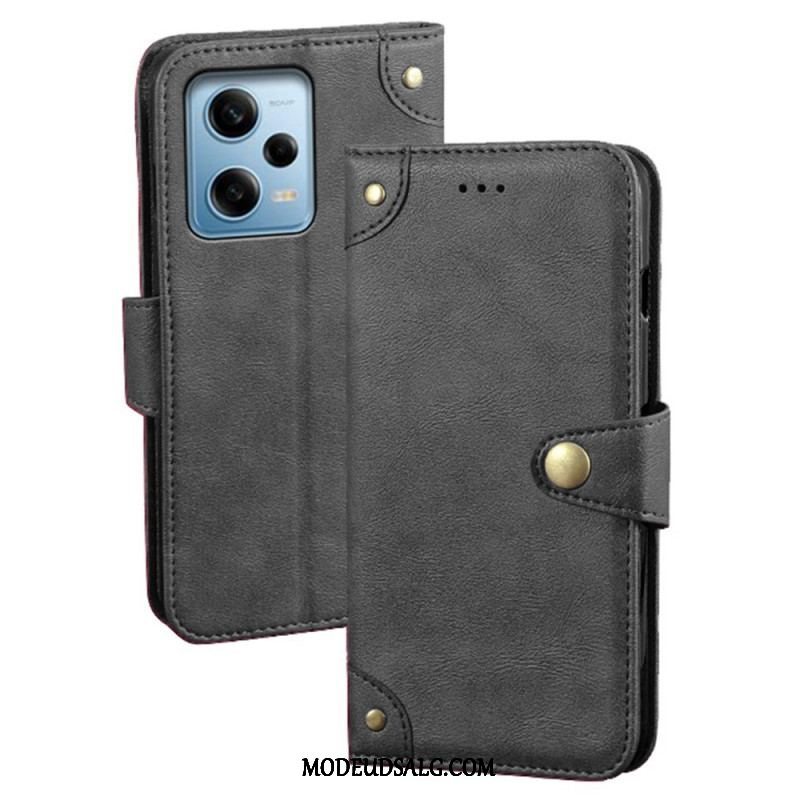 Flip Cover Xiaomi Redmi Note 12 Pro Magnetisk Knap