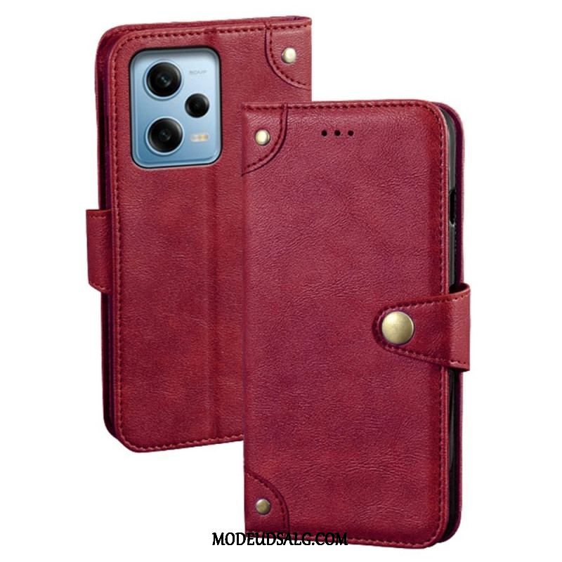 Flip Cover Xiaomi Redmi Note 12 Pro Magnetisk Knap