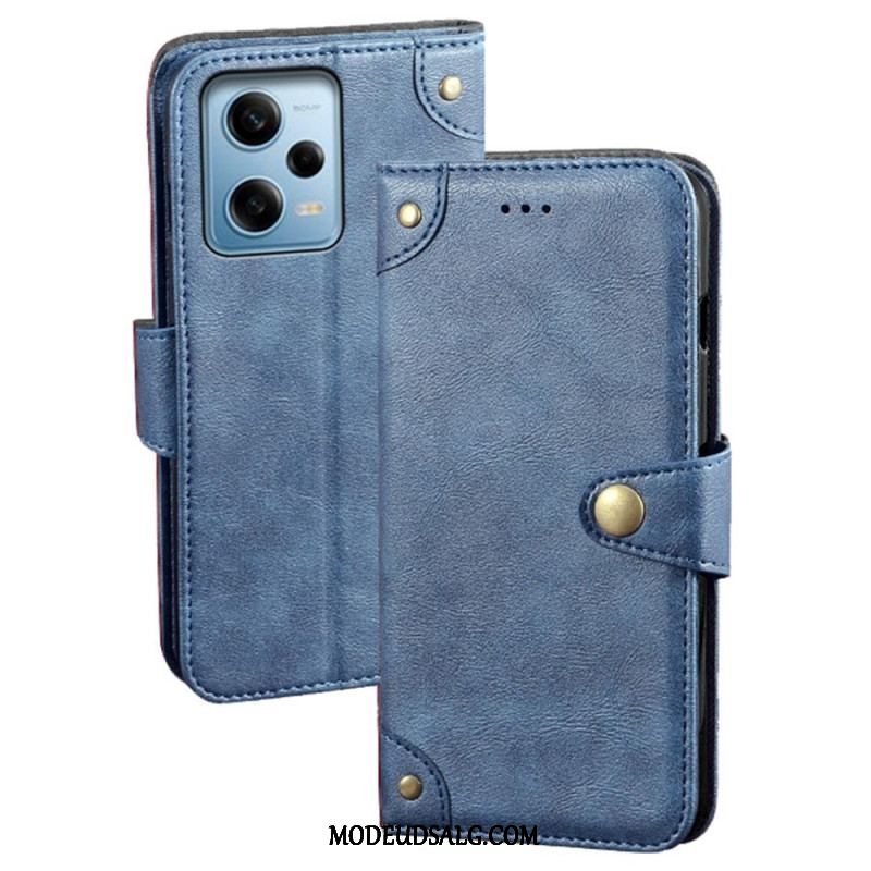 Flip Cover Xiaomi Redmi Note 12 Pro Magnetisk Knap