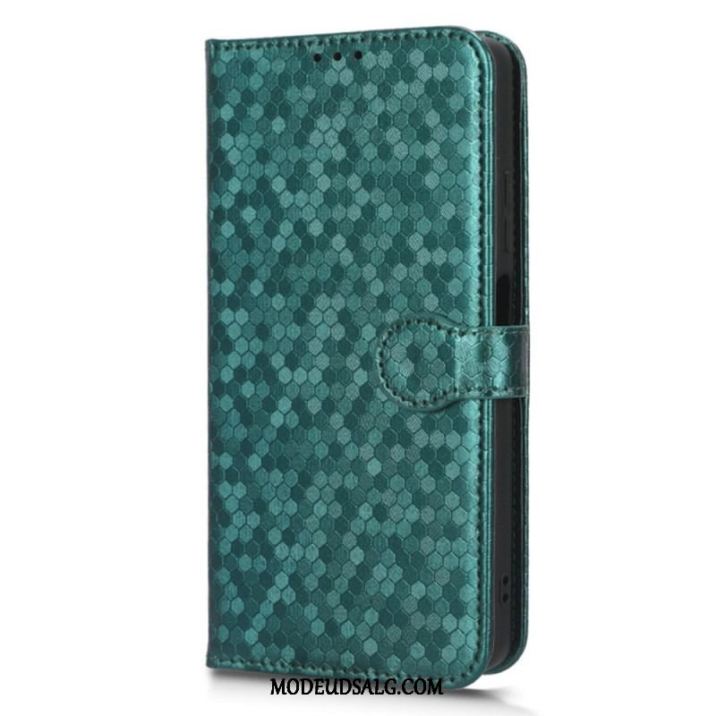 Flip Cover Xiaomi Redmi Note 12 Pro Plus Med Snor 3d Mønster Strappy