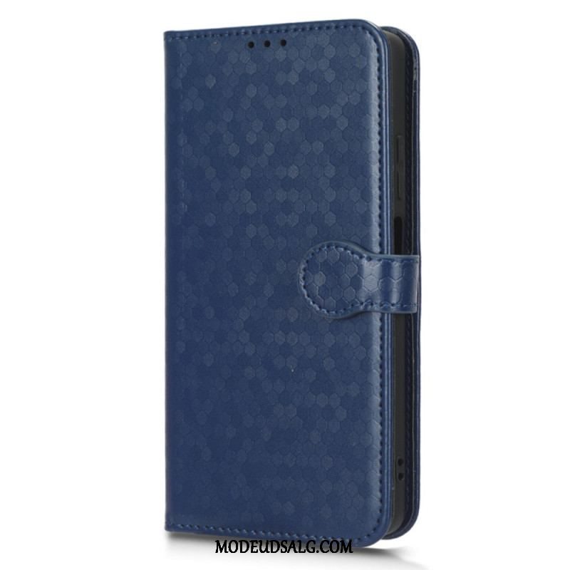 Flip Cover Xiaomi Redmi Note 12 Pro Plus Med Snor 3d Mønster Strappy