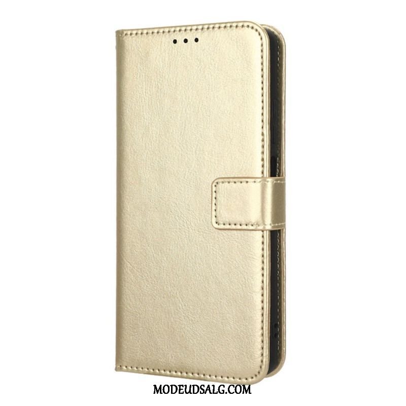 Flip Cover Xiaomi Redmi Note 12 Pro Plus Prangende Kunstlæder