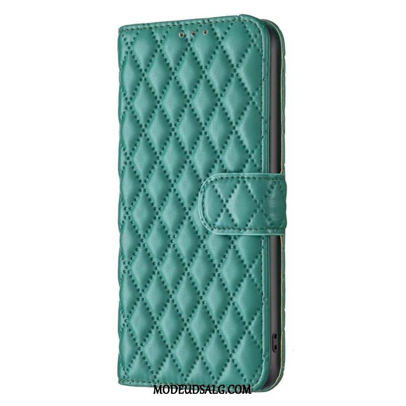 Flip Cover Xiaomi Redmi Note 12 Pro Quiltet Binfen Farve