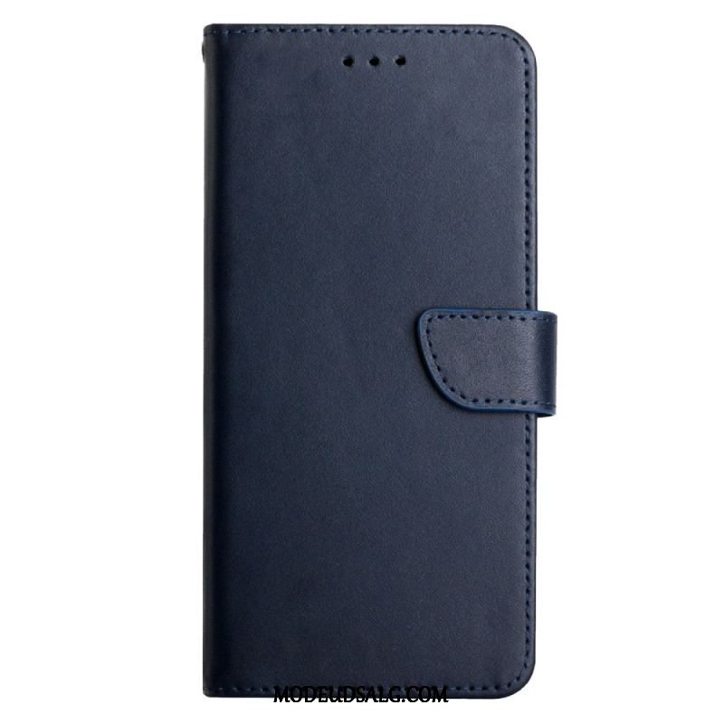 Flip Cover Xiaomi Redmi Note 12 Pro Ægte Nappa Læder