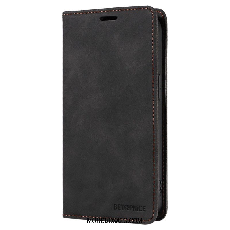 Flip Cover Xiaomi Redmi Note 13 4g Betopnice Rfid-beskyttelse