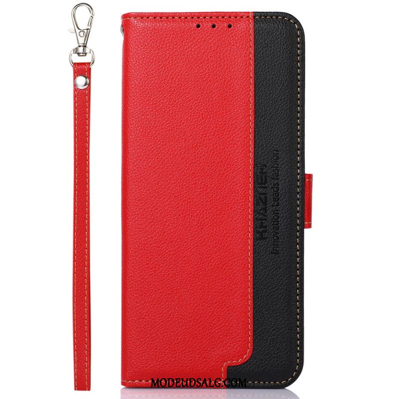 Flip Cover Xiaomi Redmi Note 13 4g Biclore Rfid-blokering Khazneh