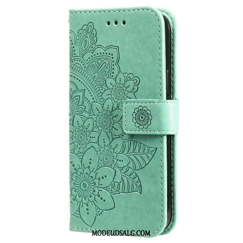 Flip Cover Xiaomi Redmi Note 13 4g Floral Strappy Style