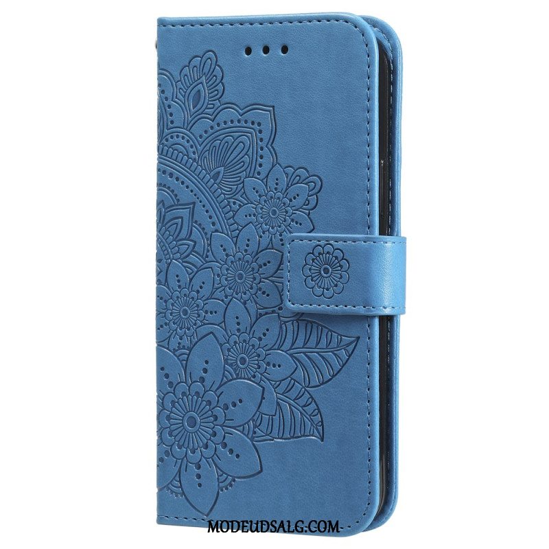 Flip Cover Xiaomi Redmi Note 13 4g Floral Strappy Style