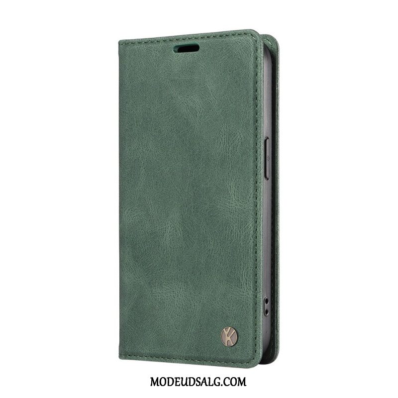 Flip Cover Xiaomi Redmi Note 13 4g Yikatu Ruskindseffekt