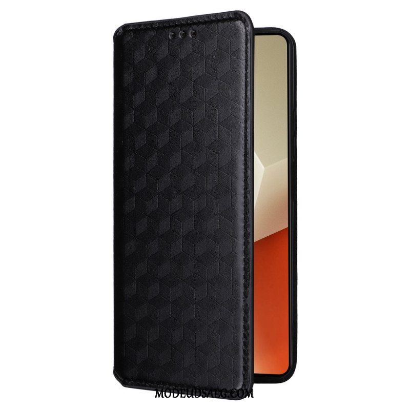 Flip Cover Xiaomi Redmi Note 13 5g 3d Kuber