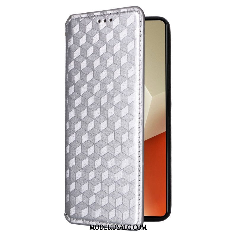 Flip Cover Xiaomi Redmi Note 13 5g 3d Kuber