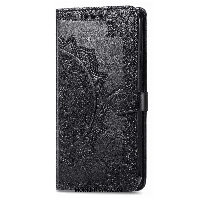 Flip Cover Xiaomi Redmi Note 13 5g Barok Mandala Med Rem