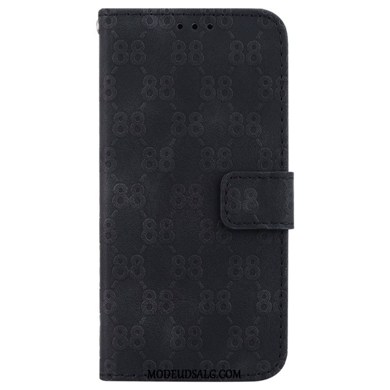 Flip Cover Xiaomi Redmi Note 13 5g Design 88 Med Rem