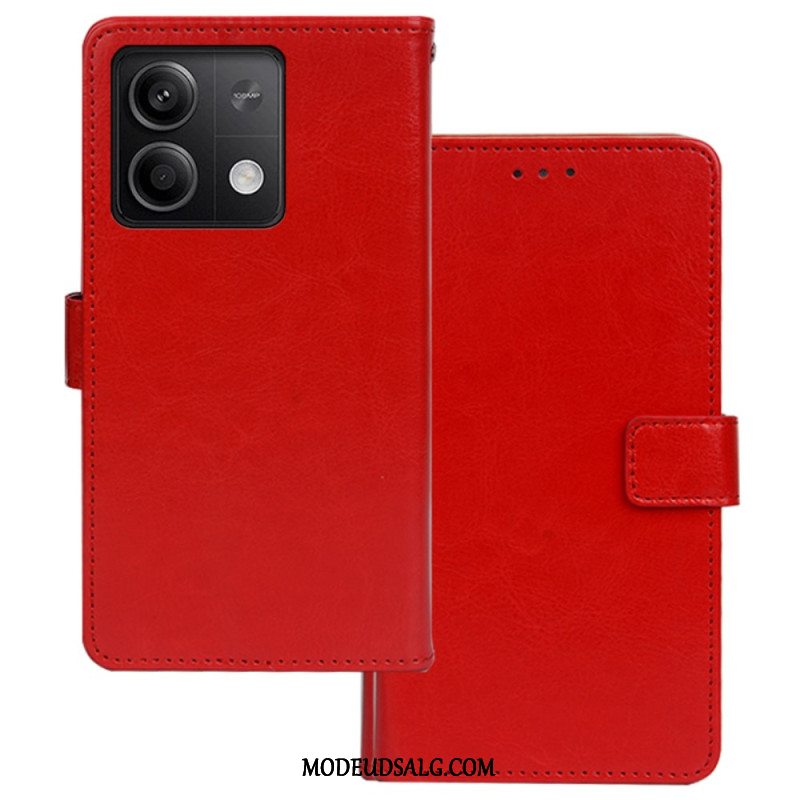 Flip Cover Xiaomi Redmi Note 13 5g Kunstlæder Idewei