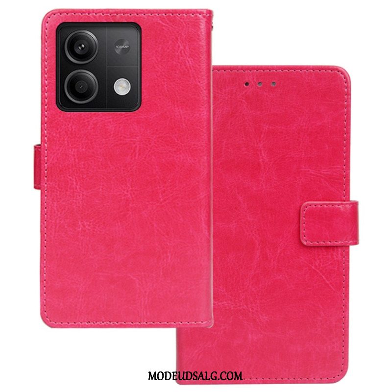 Flip Cover Xiaomi Redmi Note 13 5g Kunstlæder Idewei