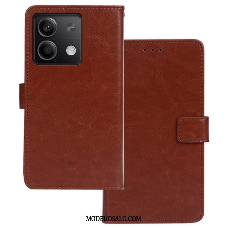 Flip Cover Xiaomi Redmi Note 13 5g Kunstlæder Idewei