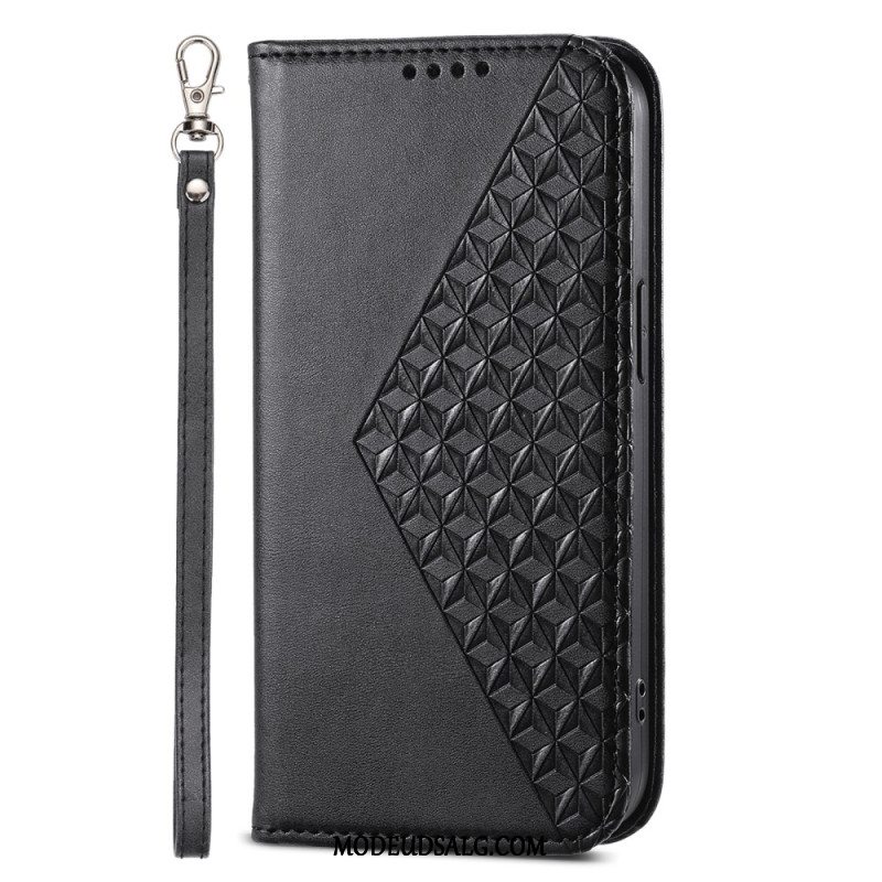 Flip Cover Xiaomi Redmi Note 13 5g Strappy Diamond Design