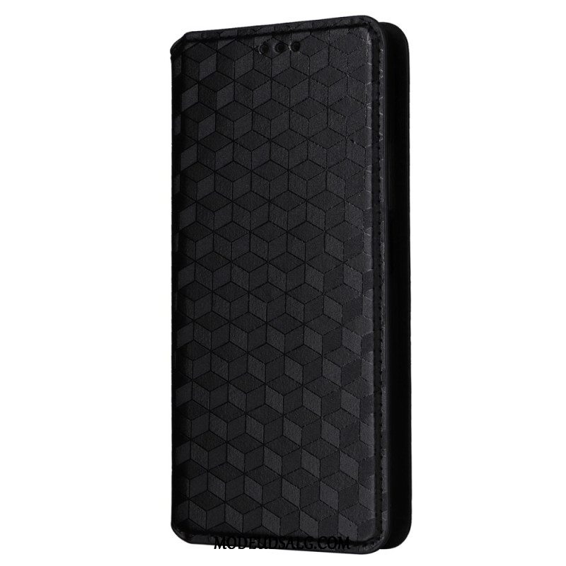 Flip Cover Xiaomi Redmi Note 13 Pro 4g Diamantmønster