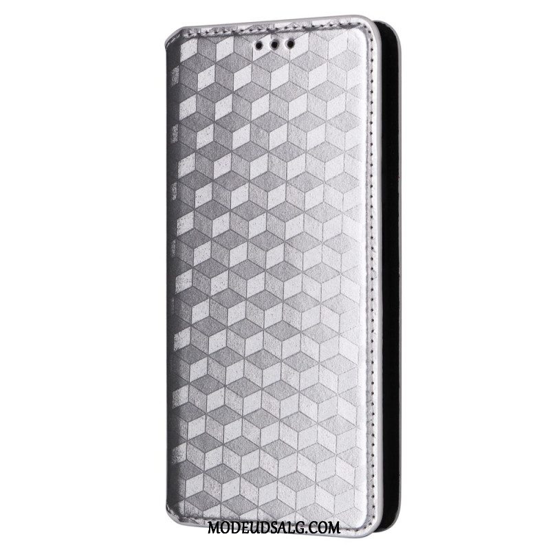 Flip Cover Xiaomi Redmi Note 13 Pro 4g Diamantmønster