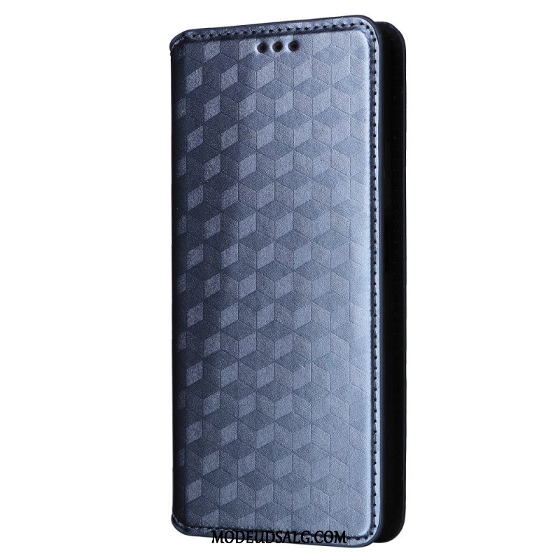 Flip Cover Xiaomi Redmi Note 13 Pro 4g Diamantmønster