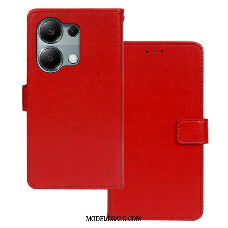 Flip Cover Xiaomi Redmi Note 13 Pro 4g Kunstlæder Idewei