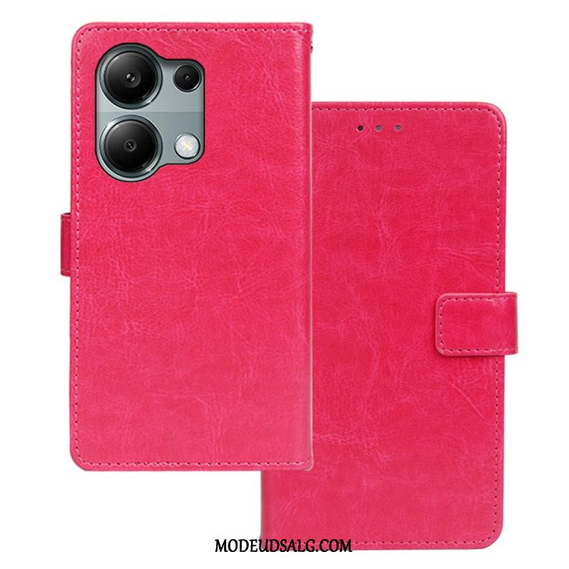 Flip Cover Xiaomi Redmi Note 13 Pro 4g Kunstlæder Idewei