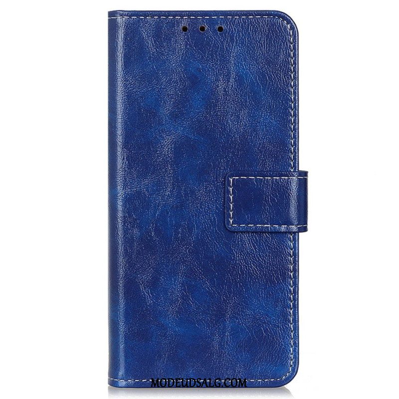 Flip Cover Xiaomi Redmi Note 13 Pro 4g Skinnende Kunstlæder