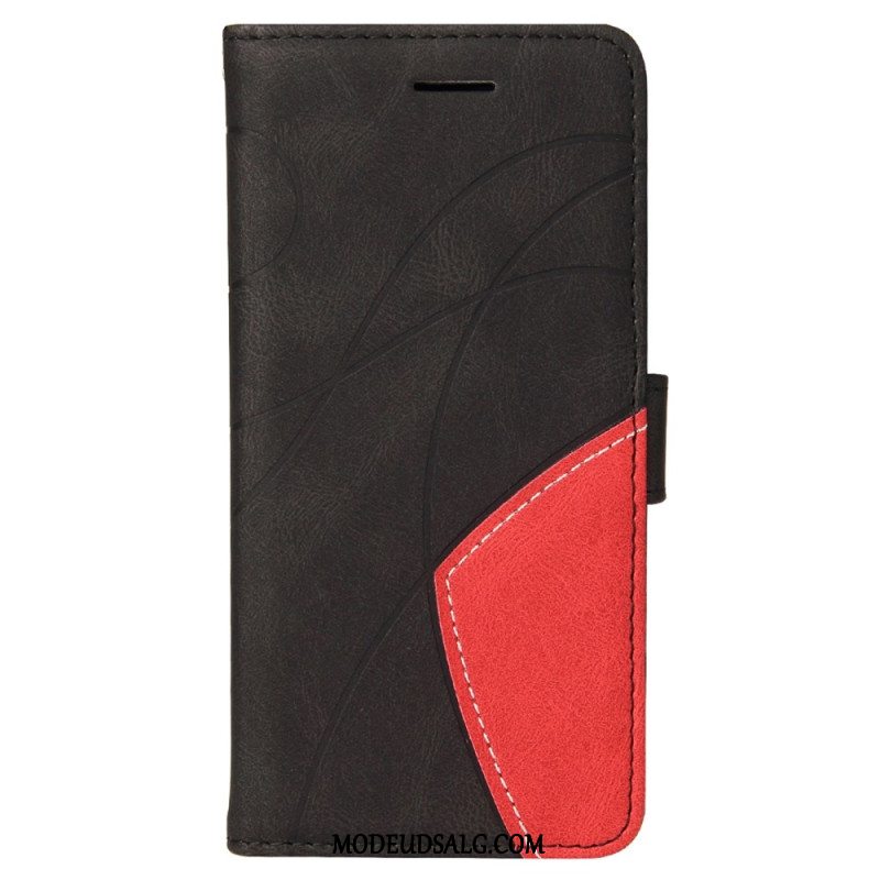 Flip Cover Xiaomi Redmi Note 13 Pro 4g To-tone Og Linjer